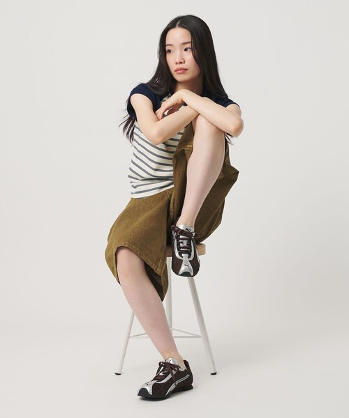 PUMA(プーマ)の「<PUMA>H STREET OG スニーカー(スニーカー・レディース・ブラック/ダークブラウン・25cm/24.5cm/24cm/23.5cm/23cm)」の4枚目の写真