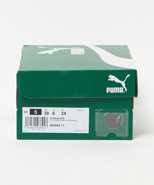 PUMA(プーマ)の「<PUMA>H STREET OG スニーカー(スニーカー・レディース・ブラック/ダークブラウン・25cm/24.5cm/24cm/23.5cm/23cm)」の10枚目の写真
