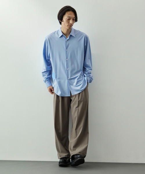 KANEMASA PHIL.(カネマサフィル)の「【KANEMASA PHIL. for KEY TIMEZ/カネマサフィル】別注 46G Modest Shirt(シャツ/ブラウス・メンズ・ホワイト/ダークグレー/ベージュ/ブルー・S/M/L)」の5枚目の写真