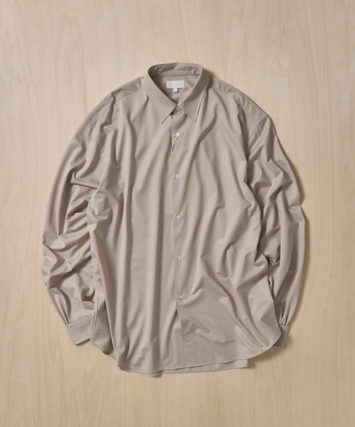 KANEMASA PHIL.(カネマサフィル)の「【KANEMASA PHIL. for KEY TIMEZ/カネマサフィル】別注 46G Modest Shirt(シャツ/ブラウス・メンズ・ホワイト/ダークグレー/ベージュ/ブルー・S/M/L)」の16枚目の写真