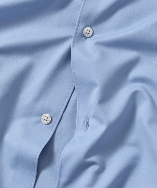 KANEMASA PHIL.(カネマサフィル)の「【KANEMASA PHIL. for KEY TIMEZ/カネマサフィル】別注 46G Modest Shirt(シャツ/ブラウス・メンズ・ホワイト/ダークグレー/ベージュ/ブルー・S/M/L)」の11枚目の写真