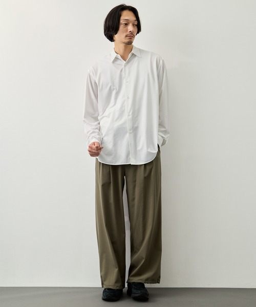 KANEMASA PHIL.(カネマサフィル)の「【KANEMASA PHIL. for KEY TIMEZ/カネマサフィル】別注 46G Modest Shirt(シャツ/ブラウス・メンズ・ホワイト/ダークグレー/ベージュ/ブルー・S/M/L)」の22枚目の写真