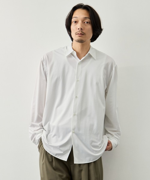 KANEMASA PHIL.(カネマサフィル)の「【KANEMASA PHIL. for KEY TIMEZ/カネマサフィル】別注 46G Modest Shirt(シャツ/ブラウス・メンズ・ホワイト/ダークグレー/ベージュ/ブルー・S/M/L)」の18枚目の写真
