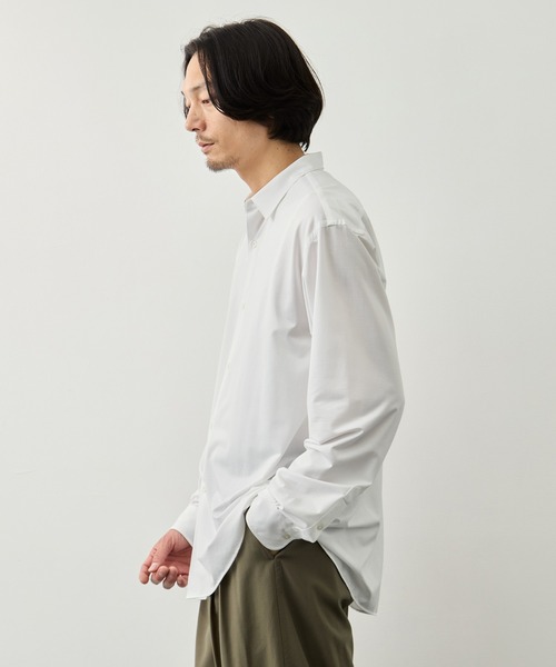 KANEMASA PHIL.(カネマサフィル)の「【KANEMASA PHIL. for KEY TIMEZ/カネマサフィル】別注 46G Modest Shirt(シャツ/ブラウス・メンズ・ホワイト/ダークグレー/ベージュ/ブルー・S/M/L)」の19枚目の写真