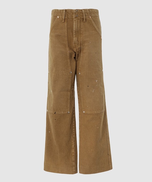 TANAKA(タナカ)の「NEW CLASSIC WORK JEANS(デニムパンツ・レディース・カーキ・25/26)」の1枚目の写真