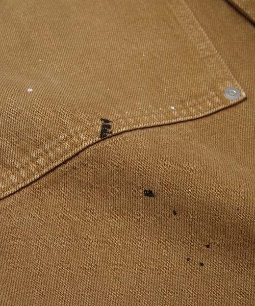 TANAKA(タナカ)の「NEW CLASSIC WORK JEANS(デニムパンツ・レディース・カーキ・25/26)」の12枚目の写真