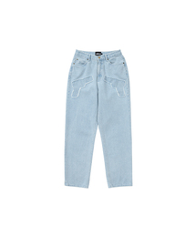 Gun Washed Jeans [Sky Blue]