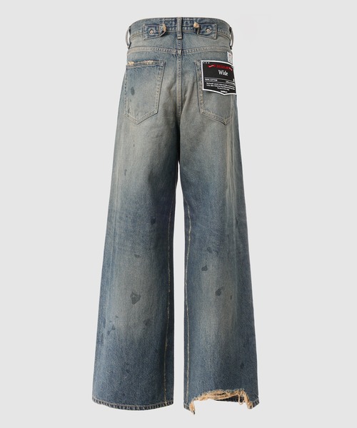 DAIRIKU(ダイリク)の「80Year Damage Wide Denim Pants(デニムパンツ・メンズ・インディゴブルー・29(M)/31(L))」の3枚目の写真