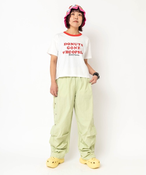 RNA(アールエヌエー)の「R4458 サイドスナップイージーパンツ(その他パンツ・レディース・ダークグレー/ライム/ピンク・MEDIUM)」の12枚目の写真