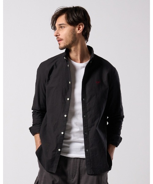 wjk(ダヴルジェイケイ)の「classic B.D shirt(シャツ/ブラウス・メンズ・ホワイト/ブラック/ネイビー・SMALL/MEDIUM/LARGE/X-LARGE)」の2枚目の写真