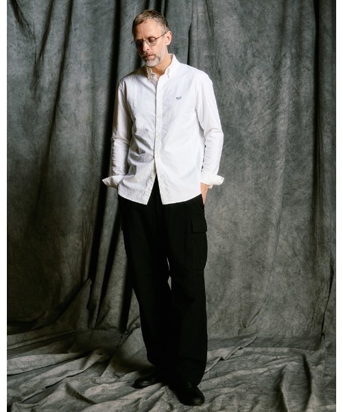 wjk(ダヴルジェイケイ)の「classic B.D shirt(シャツ/ブラウス・メンズ・ホワイト/ブラック/ネイビー・SMALL/MEDIUM/LARGE/X-LARGE)」の18枚目の写真