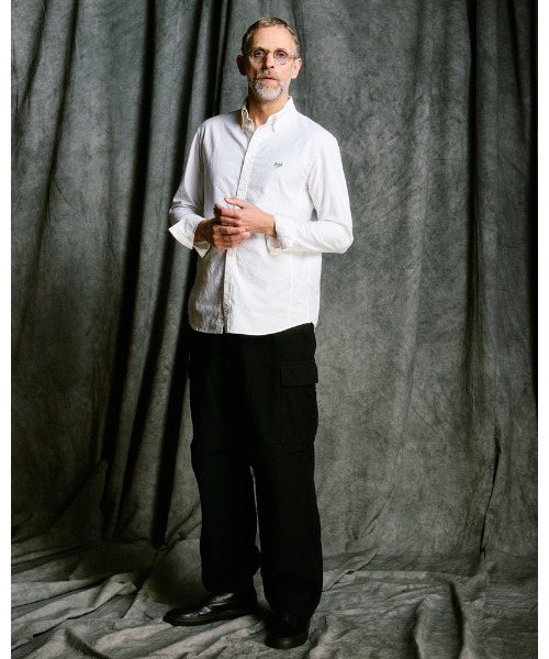 wjk(ダヴルジェイケイ)の「classic B.D shirt(シャツ/ブラウス・メンズ・ホワイト/ブラック/ネイビー・SMALL/MEDIUM/LARGE/X-LARGE)」の19枚目の写真