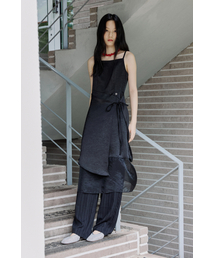 BAILIER（バイリエ）の「オーガンザレイヤードロングワンピース（ブラック）（ワンピース）」