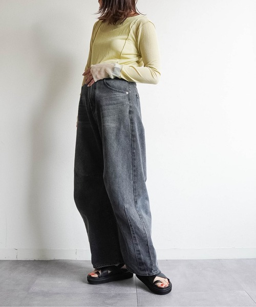 Fabby fabby(ファビィーファビィー)の「【足裏フィット】厚底クロストングサンダル(サンダル・レディース・ブラック/ブラウン/ベージュ・MEDIUM/LARGE/SMALL)」の13枚目の写真
