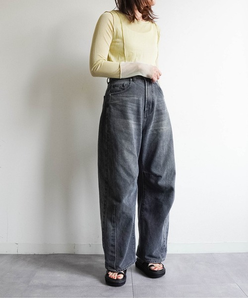 Fabby fabby(ファビィーファビィー)の「【足裏フィット】厚底クロストングサンダル(サンダル・レディース・ブラック/ブラウン/ベージュ・MEDIUM/LARGE/SMALL)」の15枚目の写真