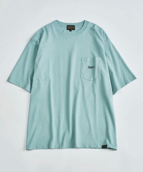 PENDLETON(ペンドルトン)の「【PENDLETON/ペンドルトン】Logo EMB Pocket Tee(Tシャツ/カットソー・メンズ・アイボリー/ブラック/ミント/オフホワイト・M/L)」の7枚目の写真