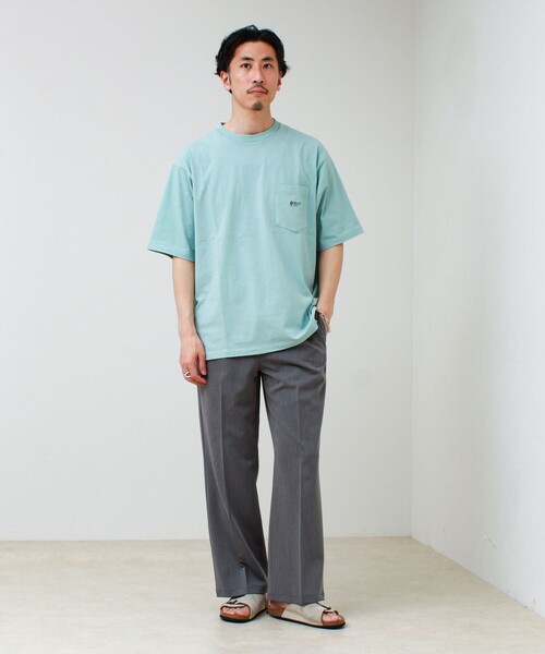PENDLETON(ペンドルトン)の「【PENDLETON/ペンドルトン】Logo EMB Pocket Tee(Tシャツ/カットソー・メンズ・アイボリー/ブラック/ミント/オフホワイト・M/L)」の11枚目の写真