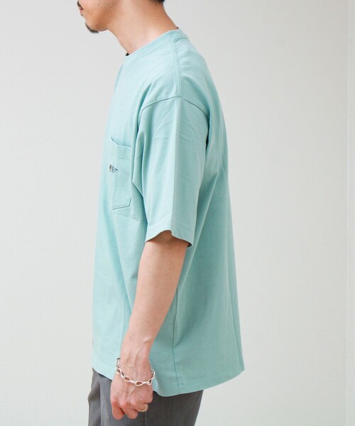 PENDLETON(ペンドルトン)の「【PENDLETON/ペンドルトン】Logo EMB Pocket Tee(Tシャツ/カットソー・メンズ・アイボリー/ブラック/ミント/オフホワイト・M/L)」の13枚目の写真