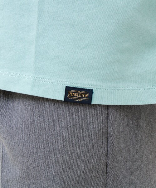 PENDLETON(ペンドルトン)の「【PENDLETON/ペンドルトン】Logo EMB Pocket Tee(Tシャツ/カットソー・メンズ・アイボリー/ブラック/ミント/オフホワイト・M/L)」の17枚目の写真