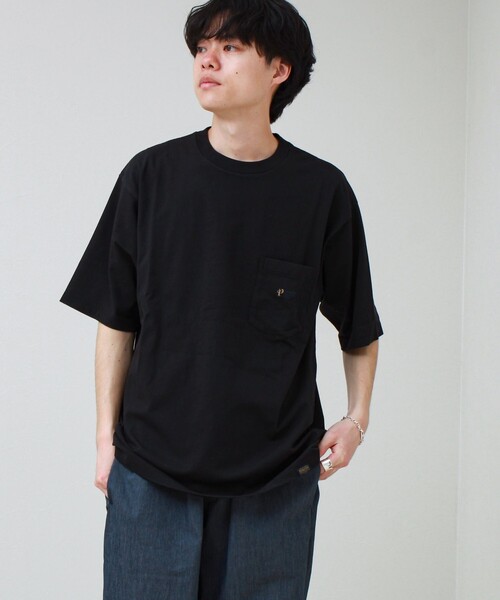 PENDLETON(ペンドルトン)の「【PENDLETON/ペンドルトン】Logo EMB Pocket Tee(Tシャツ/カットソー・メンズ・アイボリー/ブラック/ミント/オフホワイト・M/L)」の20枚目の写真