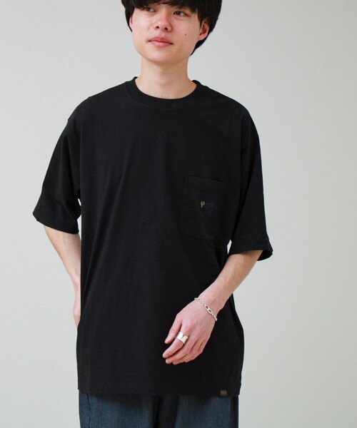 PENDLETON(ペンドルトン)の「【PENDLETON/ペンドルトン】Logo EMB Pocket Tee(Tシャツ/カットソー・メンズ・アイボリー/ブラック/ミント/オフホワイト・M/L)」の22枚目の写真