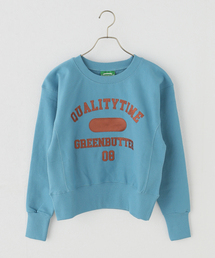 GREEN BUTTER（グリーンバター）の「【GREEN BUTTER/グリーンバター】  Patch Crop Sweatshirts（スウェット）」