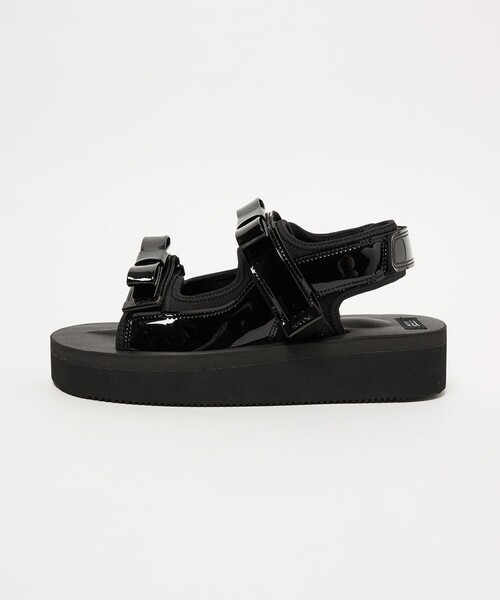 suicoke(スイコック)の「【別注】<SUICOKE>WAS リボン サンダル(サンダル・レディース・ブラック・4/5/6/7)」の5枚目の写真