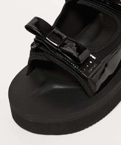 suicoke(スイコック)の「【別注】<SUICOKE>WAS リボン サンダル(サンダル・レディース・ブラック・4/5/6/7)」の11枚目の写真