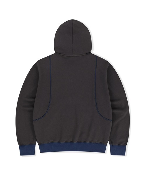 SUNLOVE（サンラブ）の「Crescent Hoodie（パーカー・レディース・チャコール/アイボリー/ブラウン系その他・S/M/L/XL）」の9枚目の写真