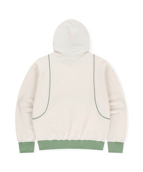 SUNLOVE（サンラブ）の「Crescent Hoodie（パーカー・レディース・チャコール/アイボリー/ブラウン系その他・S/M/L/XL）」の4枚目の写真