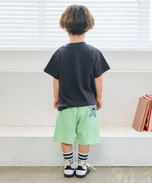 apres les cours(アプレレクール)の「バラエティかぎ針モチーフ半袖Tシャツ(Tシャツ/カットソー・キッズ・ベージュ/その他2/チャコール/ドット/レッド・80/90/100/110/120/130/140)」の10枚目の写真