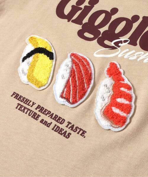 apres les cours(アプレレクール)の「バラエティかぎ針モチーフ半袖Tシャツ(Tシャツ/カットソー・キッズ・ベージュ/その他2/チャコール/ドット/レッド・80/90/100/110/120/130/140)」の19枚目の写真