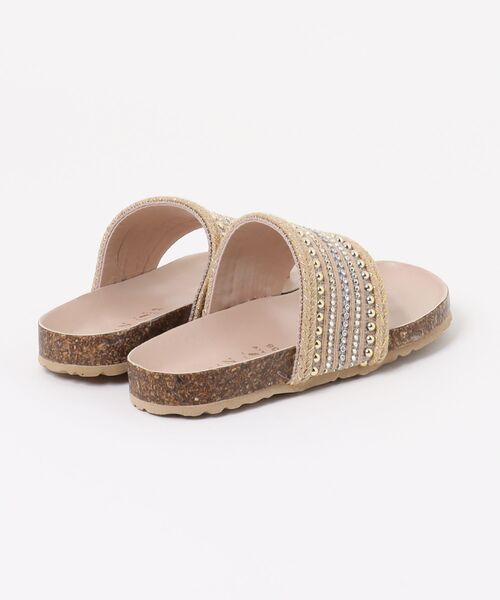 ITALIAN SHOEMAKERS(イタリアンシューメーカー)の「【ITALIAN SHOEMAKERS】トゥリングフラットサンダル(962335)(サンダル・レディース・ブラウン/ベージュ/ブラック・36/35/37/39/38)」の4枚目の写真