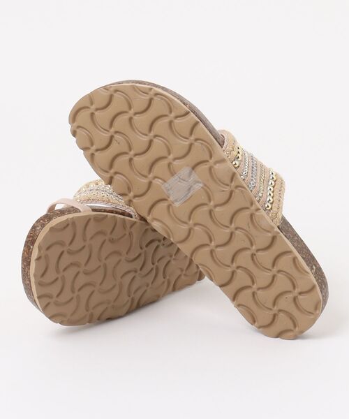ITALIAN SHOEMAKERS(イタリアンシューメーカー)の「【ITALIAN SHOEMAKERS】トゥリングフラットサンダル(962335)(サンダル・レディース・ブラウン/ベージュ/ブラック・36/35/37/39/38)」の5枚目の写真