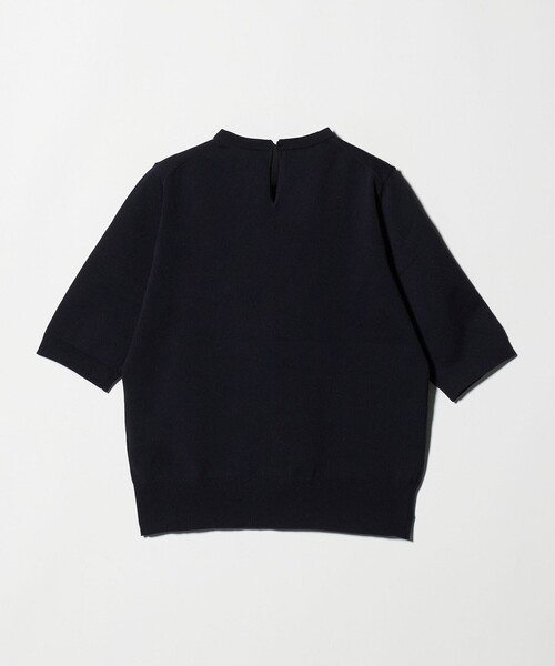 UNITED ARROWS（ユナイテッドアローズ）の「レディー フラワー ビジュー ニット（ニット/セーター・レディース・ネイビー/ブラック/ダークグレー・FREE）」の16枚目の写真