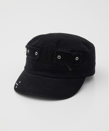 SLY（スライ）の「EYELET MILITARY CAP アイレットミリタリーキャップ 春服 夏服（キャップ）」