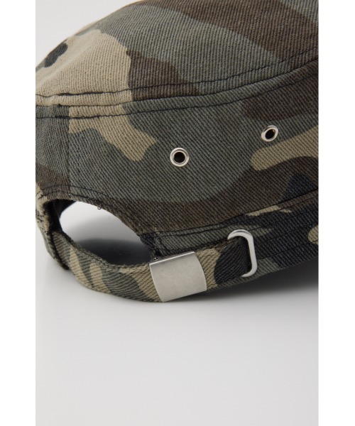 SLY(スライ)の「EYELET MILITARY CAP アイレットミリタリーキャップ 春服 夏服(キャップ・レディース・ブラック/カーキ・FREE)」の16枚目の写真