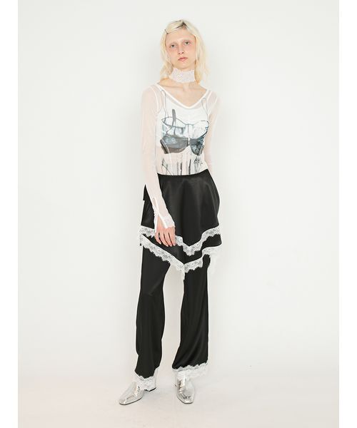 SORIN(ソリン )の「Bra Printed Bodysuit/ブラプリント ボディスーツ(Tシャツ/カットソー・レディース・ホワイト・38)」の18枚目の写真