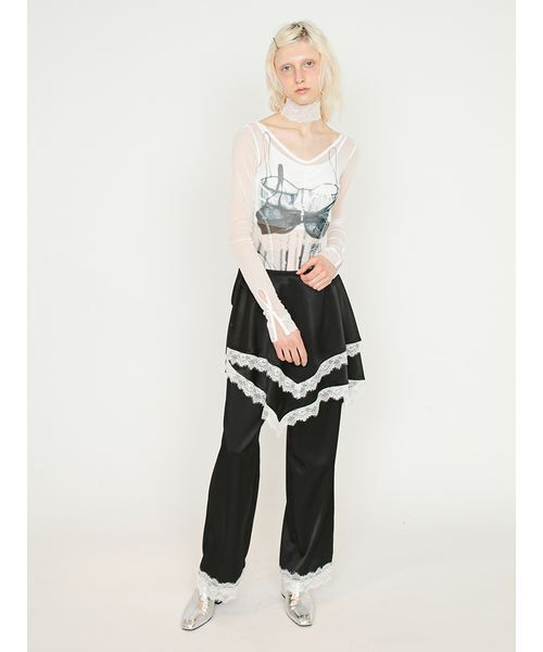 SORIN(ソリン )の「Bra Printed Bodysuit/ブラプリント ボディスーツ(Tシャツ/カットソー・レディース・ホワイト・38)」の19枚目の写真