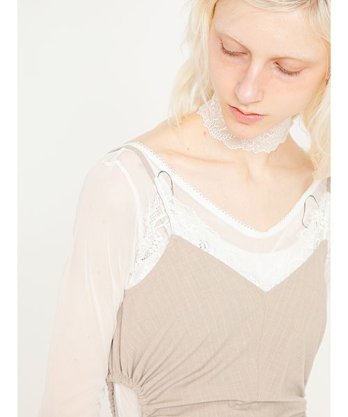 SORIN(ソリン )の「Bra Printed Bodysuit/ブラプリント ボディスーツ(Tシャツ/カットソー・レディース・ホワイト・38)」の21枚目の写真
