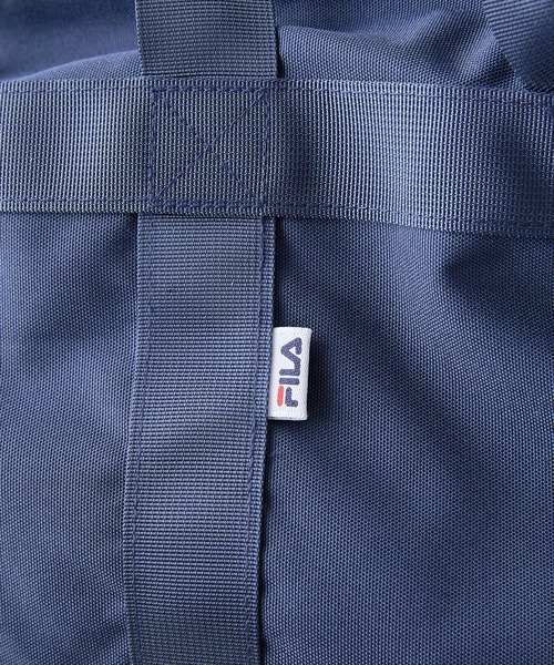 FILA(フィラ)の「【FILA/フィラ】【大容量47L 肩掛け、手持ち、リュックの3WAY仕様】3WAYボストンバッグ 修学旅行 林間学校 部活 旅行 出張 スクリプトロゴ(ボストンバッグ・メンズ・ネイビー/ブラック・FREE)」の6枚目の写真