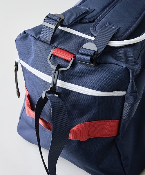 FILA(フィラ)の「【FILA/フィラ】【大容量47L 肩掛け、手持ち、リュックの3WAY仕様】3WAYボストンバッグ 修学旅行 林間学校 部活 旅行 出張 スクリプトロゴ(ボストンバッグ・メンズ・ネイビー/ブラック・FREE)」の10枚目の写真