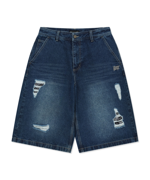 BROWNBREATH(ブラウンブレス)の「PAISLEY PATCHWORK BERMUDA SHORTS - LIGHT BLUE(その他パンツ・レディース・その他・SMALL/MEDIUM/LARGE/X-LARGE)」の1枚目の写真