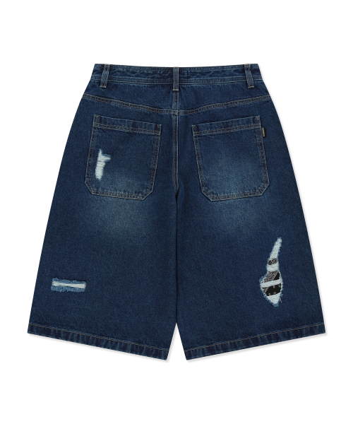 BROWNBREATH(ブラウンブレス)の「PAISLEY PATCHWORK BERMUDA SHORTS - LIGHT BLUE(その他パンツ・レディース・その他・SMALL/MEDIUM/LARGE/X-LARGE)」の2枚目の写真