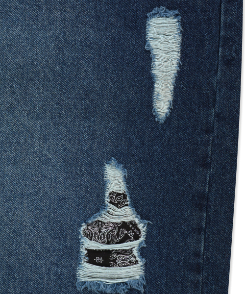 BROWNBREATH(ブラウンブレス)の「PAISLEY PATCHWORK BERMUDA SHORTS - LIGHT BLUE(その他パンツ・レディース・その他・SMALL/MEDIUM/LARGE/X-LARGE)」の6枚目の写真