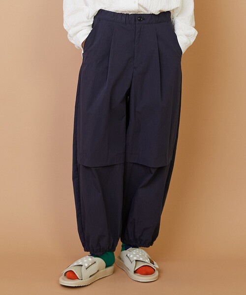 FRAPBOIS（フラボア）の「パシュート パンツ（その他パンツ・レディース・ネイビー/ベージュ/グリーン・2/1）」の3枚目の写真