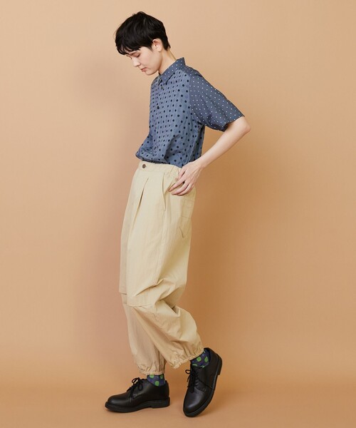 FRAPBOIS（フラボア）の「パシュート パンツ（その他パンツ・レディース・ネイビー/ベージュ/グリーン・2/1）」の5枚目の写真
