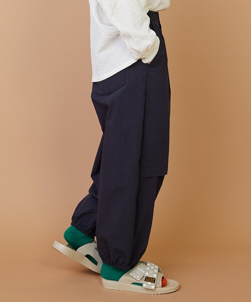 FRAPBOIS（フラボア）の「パシュート パンツ（その他パンツ・レディース・ネイビー/ベージュ/グリーン・2/1）」の22枚目の写真