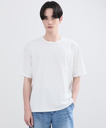 LUENNA | 【LUENNA】Basic Crew Neck Short Sleeve T-Shirt / ベーシッククルーネック半袖Tシャツ(Tシャツ/カットソー)