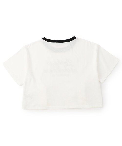 algy（アルジー）の「レースアップ半袖Tシャツ（Tシャツ/カットソー・キッズ・オフホワイト/サックスブルー/ブラック・140/130/160/150）」の12枚目の写真